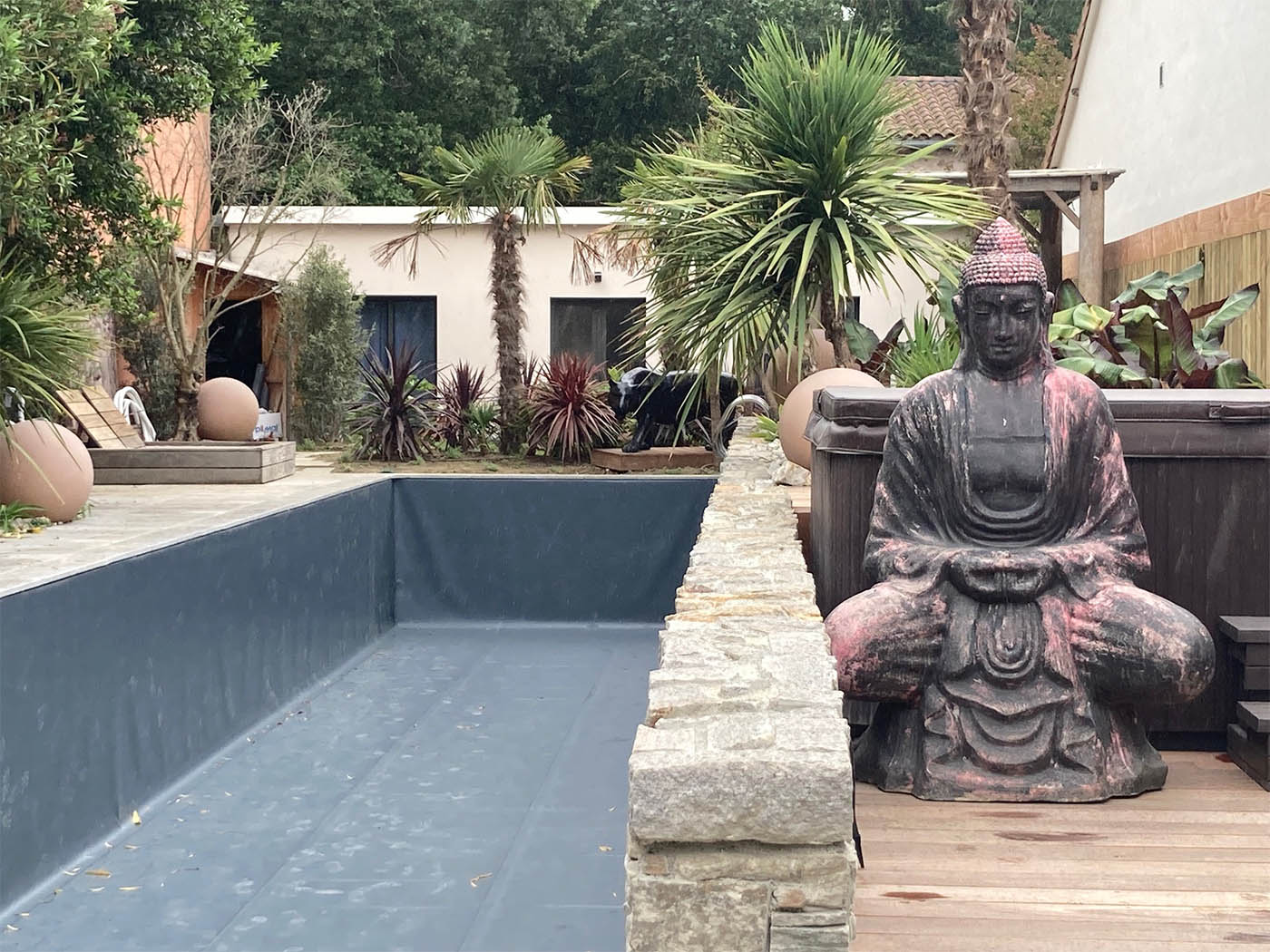 paysagiste toulouse, jardin exotique, architecte paysagiste, couloir de nage