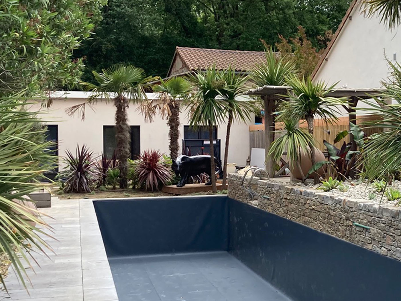 paysagiste toulouse, jardin exotique, architecte paysagiste, couloir de nage